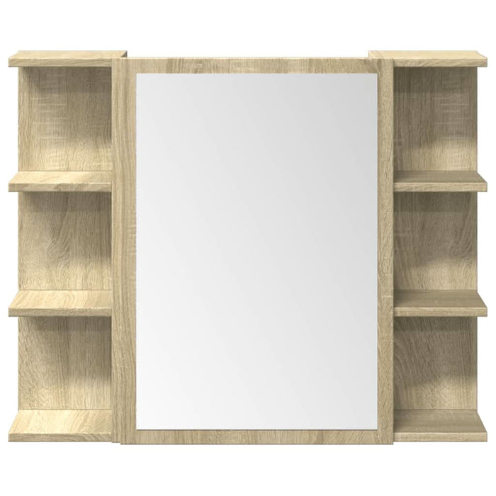 Set mobilier de baie, 3 piese, stejar sonoma, lemn prelucrat - WALTI WALTI