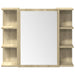 Set mobilier de baie, 3 piese, stejar sonoma, lemn prelucrat - WALTI WALTI