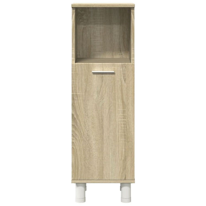 Set mobilier de baie, 3 piese, stejar sonoma, lemn prelucrat - WALTI WALTI