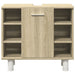 Set mobilier de baie, 3 piese, stejar sonoma, lemn prelucrat - WALTI WALTI