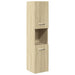 Set mobilier de baie, 4 piese, stejar sonoma, lemn prelucrat - WALTI WALTI