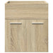 Set mobilier de baie, 4 piese, stejar sonoma, lemn prelucrat - WALTI WALTI