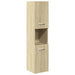 Set mobilier de baie, 5 piese, stejar sonoma, lemn prelucrat - WALTI WALTI