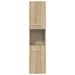 Set mobilier de baie, 5 piese, stejar sonoma, lemn prelucrat - WALTI WALTI