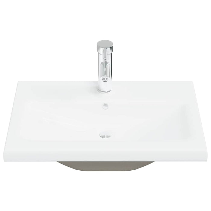 Set mobilier de baie, 5 piese, stejar sonoma, lemn prelucrat - WALTI WALTI
