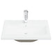 Set mobilier de baie, 5 piese, stejar sonoma, lemn prelucrat - WALTI WALTI