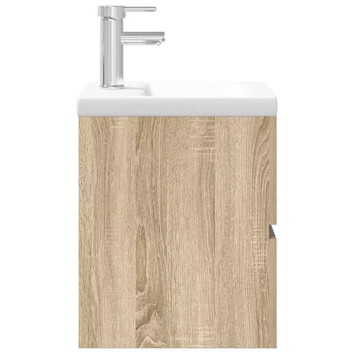 Set mobilier de baie, 2 piese, stejar sonoma, lemn prelucrat - WALTI WALTI