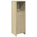Set mobilier de baie, 4 piese, stejar sonoma, lemn prelucrat - WALTI WALTI