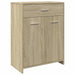 Set mobilier de baie, 4 piese, stejar sonoma, lemn prelucrat - WALTI WALTI