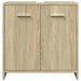 Set mobilier de baie, 4 piese, stejar sonoma, lemn prelucrat - WALTI WALTI