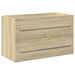 Set mobilier de baie, 2 piese, stejar sonoma, lemn prelucrat - WALTI WALTI