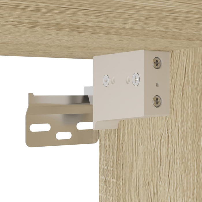 Set mobilier de baie, 2 piese, stejar sonoma, lemn prelucrat - WALTI WALTI