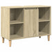 Set mobilier de baie, 3 piese, stejar sonoma, lemn prelucrat - WALTI WALTI
