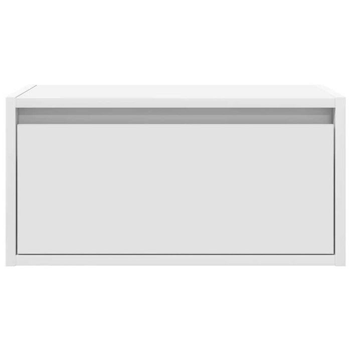 Noptieră montată pe perete cu lumini LED, alb - WALTI WALTI
