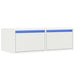Dulap TV cu lumini LED alb 75x35,5x25 cm - WALTI WALTI