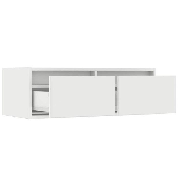 Dulap TV cu lumini LED alb 75x35,5x25 cm - WALTI WALTI