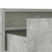 Comodă TV cu lumini LED, gri beton, 75x35,5x25 cm - WALTI WALTI