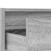 Comodă TV cu lumini LED, gri sonoma, 75x35,5x25 cm - WALTI WALTI