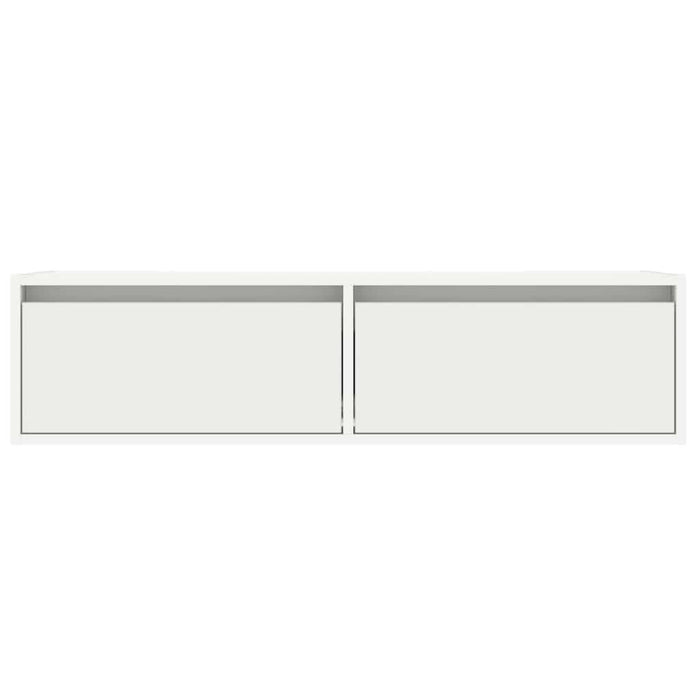 Dulap TV cu lumini LED alb 100X35,5x25 cm - WALTI WALTI