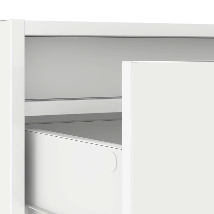 Dulap TV cu lumini LED alb 100X35,5x25 cm - WALTI WALTI