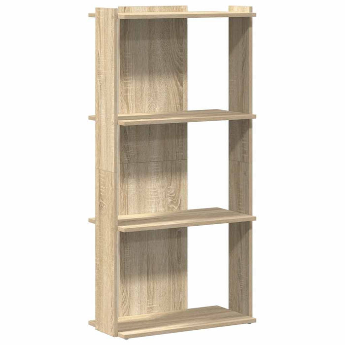 Bibliotecă 3 niveluri stejar sonoma 60x30x120 cm lemn prelucrat - WALTI WALTI