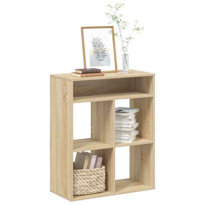 Bibliotecă, stejar Sonoma, 66x31x80 cm, lemn prelucrat - WALTI WALTI