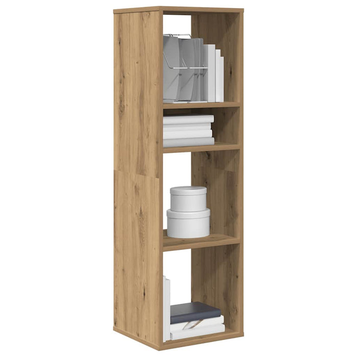 Bibliotecă, stejar artizanal, 34x31x112 cm, lemn prelucrat - WALTI WALTI