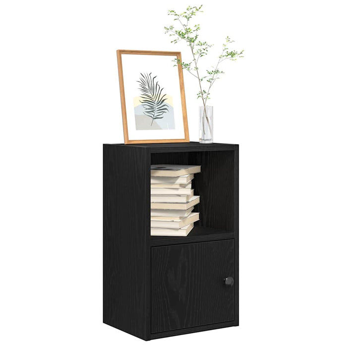 Bibliotecă Stejar negru 31x24x52 cm Lemn prelucrat - WALTI WALTI