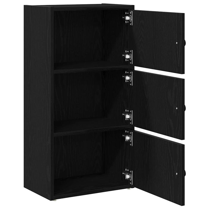 Bibliotecă Stejar negru 40x24x77 cm Lemn prelucrat - WALTI WALTI