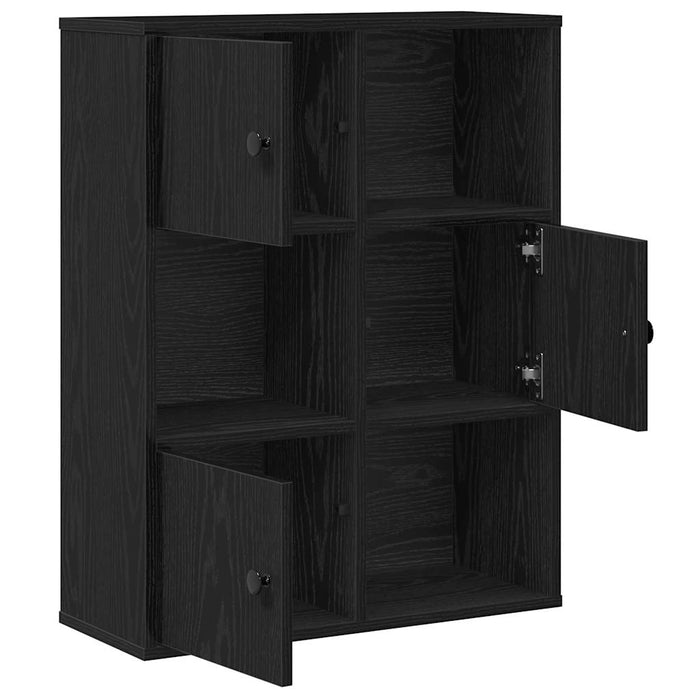 Bibliotecă Stejar negru 60x24x76,5 cm Lemn prelucrat - WALTI WALTI