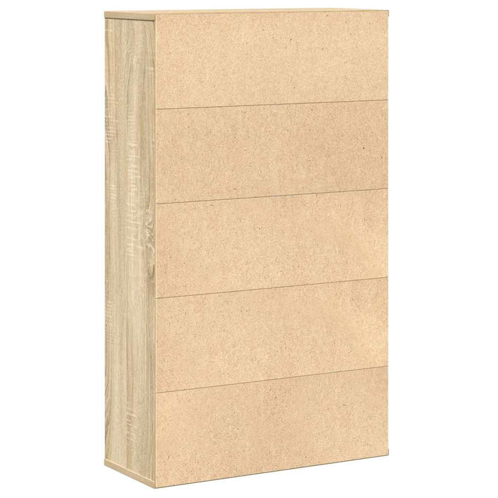 Bibliotecă, stejar sonoma, 60x24x101,5 cm, lemn prelucrat - WALTI WALTI