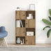 Bibliotecă, stejar artizanal, 60x24x101,5 cm, lemn prelucrat - WALTI WALTI
