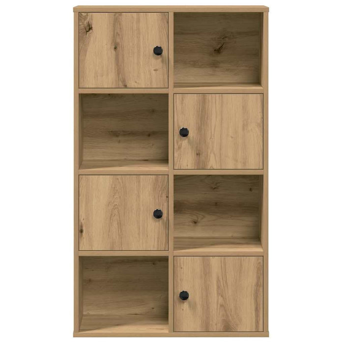 Bibliotecă, stejar artizanal, 60x24x101,5 cm, lemn prelucrat - WALTI WALTI
