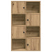 Bibliotecă, stejar artizanal, 60x24x101,5 cm, lemn prelucrat - WALTI WALTI