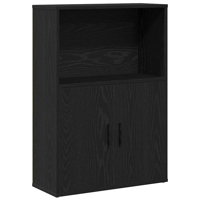 Bibliotecă Stejar negru 60x24x85 cm Lemn prelucrat - WALTI WALTI