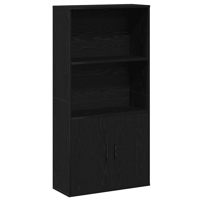 Bibliotecă Stejar negru 60x24x120 cm Lemn prelucrat - WALTI WALTI