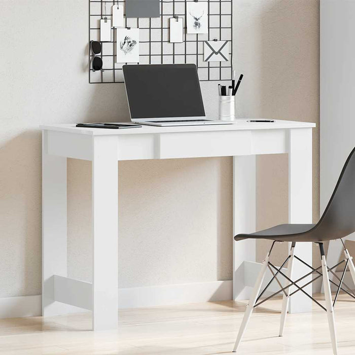 Birou, alb, 100x45x75 cm, PAL - WALTI WALTI