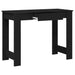 Birou, negru,100x45x75 cm, lemn prelucrat - WALTI WALTI