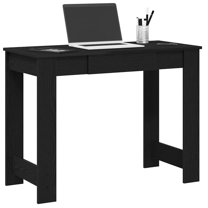 Birou, negru,100x45x75 cm, lemn prelucrat - WALTI WALTI