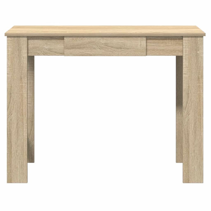 Birou, stejar sonoma,100x45x75 cm, lemn prelucrat - WALTI WALTI