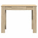 Birou, stejar sonoma,100x45x75 cm, lemn prelucrat - WALTI WALTI