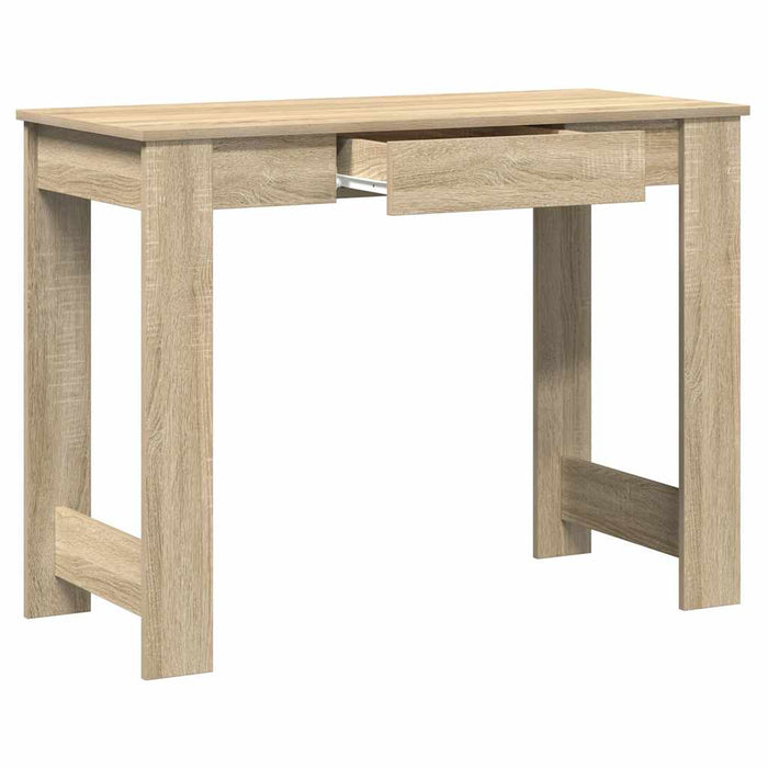 Birou, stejar sonoma,100x45x75 cm, lemn prelucrat - WALTI WALTI