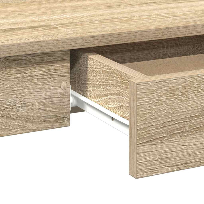 Birou, stejar sonoma,100x45x75 cm, lemn prelucrat - WALTI WALTI