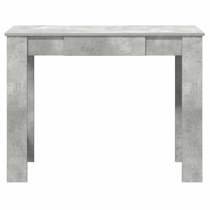Birou, gri beton,100x45x75 cm, lemn compozit - WALTI WALTI