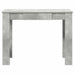 Birou, gri beton,100x45x75 cm, lemn compozit - WALTI WALTI