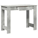Birou, gri beton,100x45x75 cm, lemn compozit - WALTI WALTI