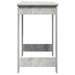 Birou, gri beton,100x45x75 cm, lemn compozit - WALTI WALTI