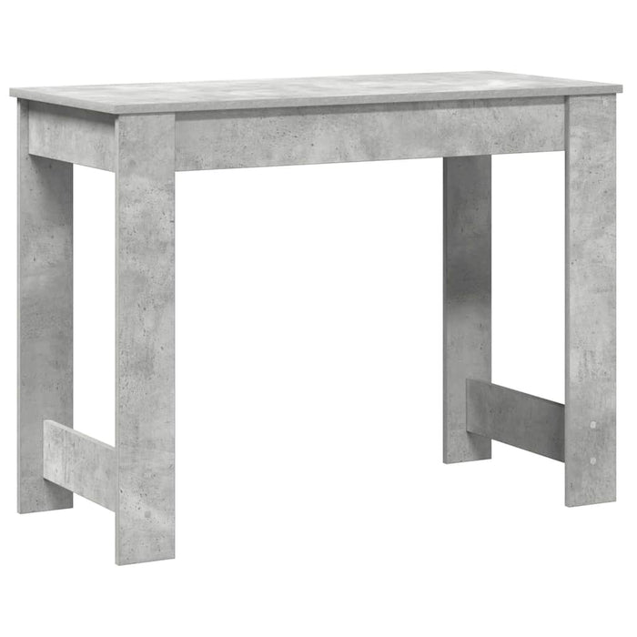 Birou, gri beton,100x45x75 cm, lemn compozit - WALTI WALTI