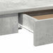 Birou, gri beton,100x45x75 cm, lemn compozit - WALTI WALTI