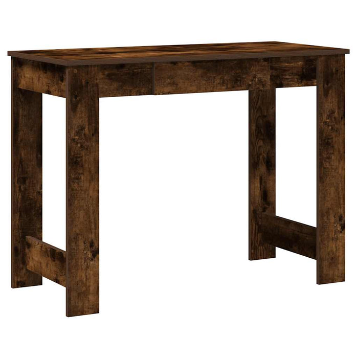 Birou, stejar fumuriu,100x45x75 cm, lemn prelucrat - WALTI WALTI